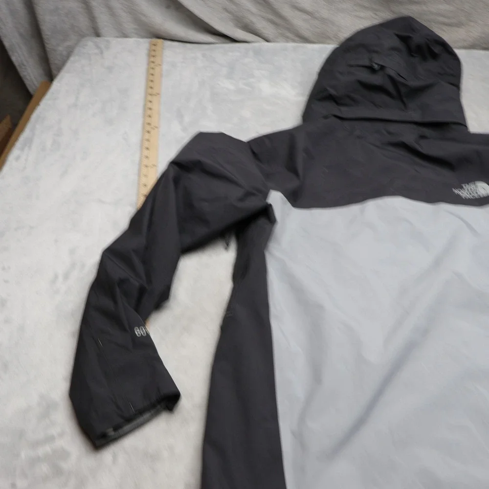 North Face Jacket Mens Medium Gray Gore-Tex Mountain Light Waterproof 3in1 Shell
